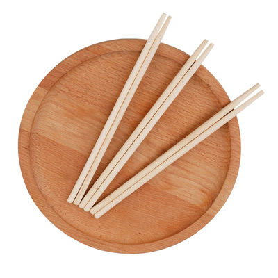 家庭用/レストラン/ホテル 全巻100%天然丸い棒 使い捨ての竹のチョップスティック 平面用品型チョップスティック