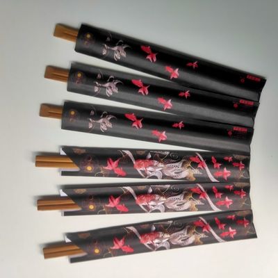 天然カスタムバンブーチョップスティック 寿司レストラン用の使い捨てバンブーチョップスティック