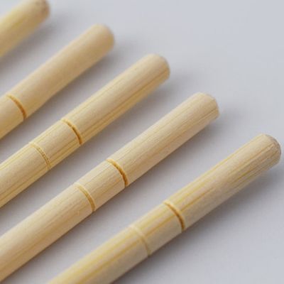 Eco-friendly Disposable Bamboo Chopsticks Modern Round Shape Sustainable and Healthy Flatware for Camping and Hotels