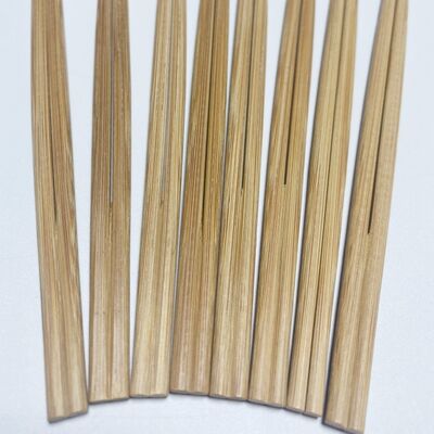 Brown Color Carbonized Rikyu Bamboo Chopstick--Japanese Style Eco-friendly Made From Natural Bamboo Sushi Stick